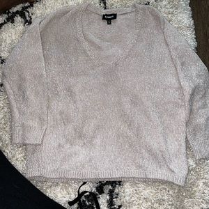 Women’s Express Chenille crop top sweater